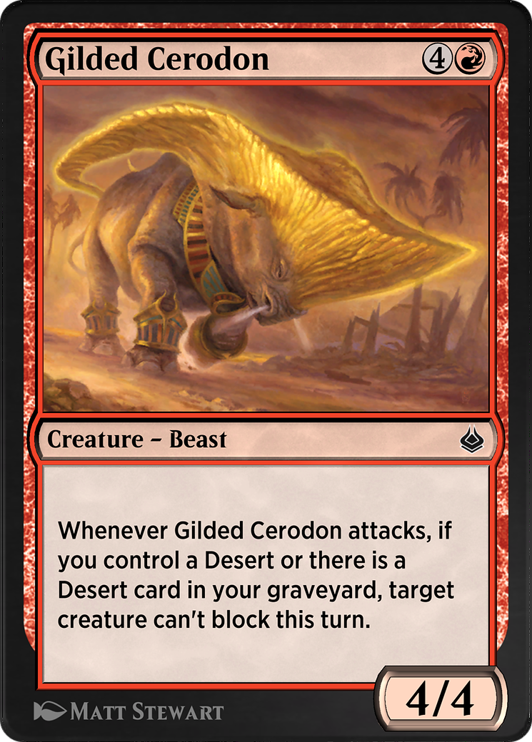 Gilded Cerodon (AKR-155) - Amonkhet Remastered-1