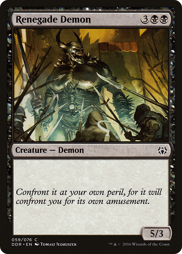 Renegade Demon [Duel Decks: Nissa vs. Ob Nixilis]-1