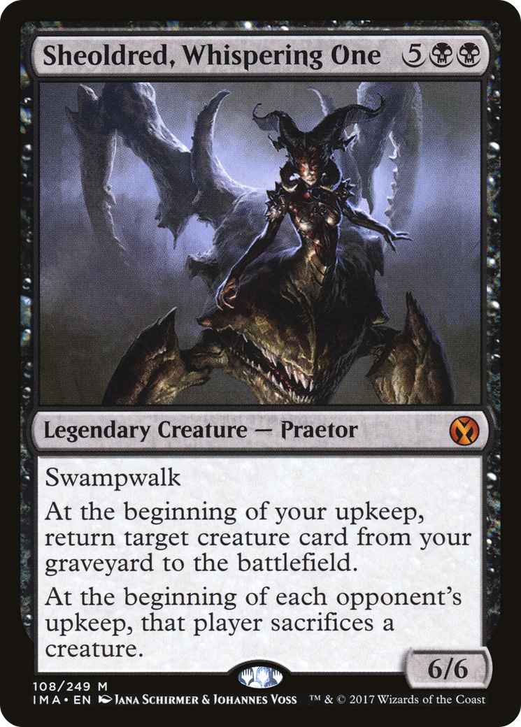 Sheoldred, Whispering One [Iconic Masters]-1