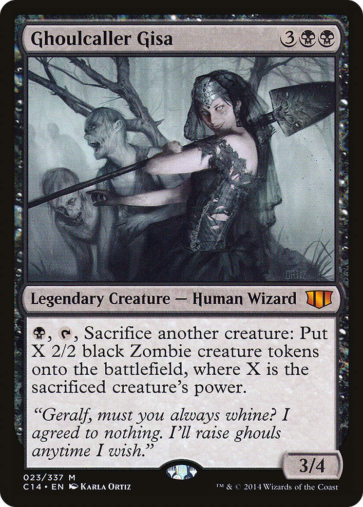 Ghoulcaller Gisa [Commander 2014]-1