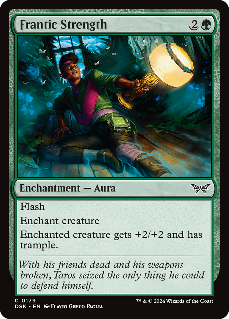 Frantic Strength [Duskmourn: House of Horror]-1