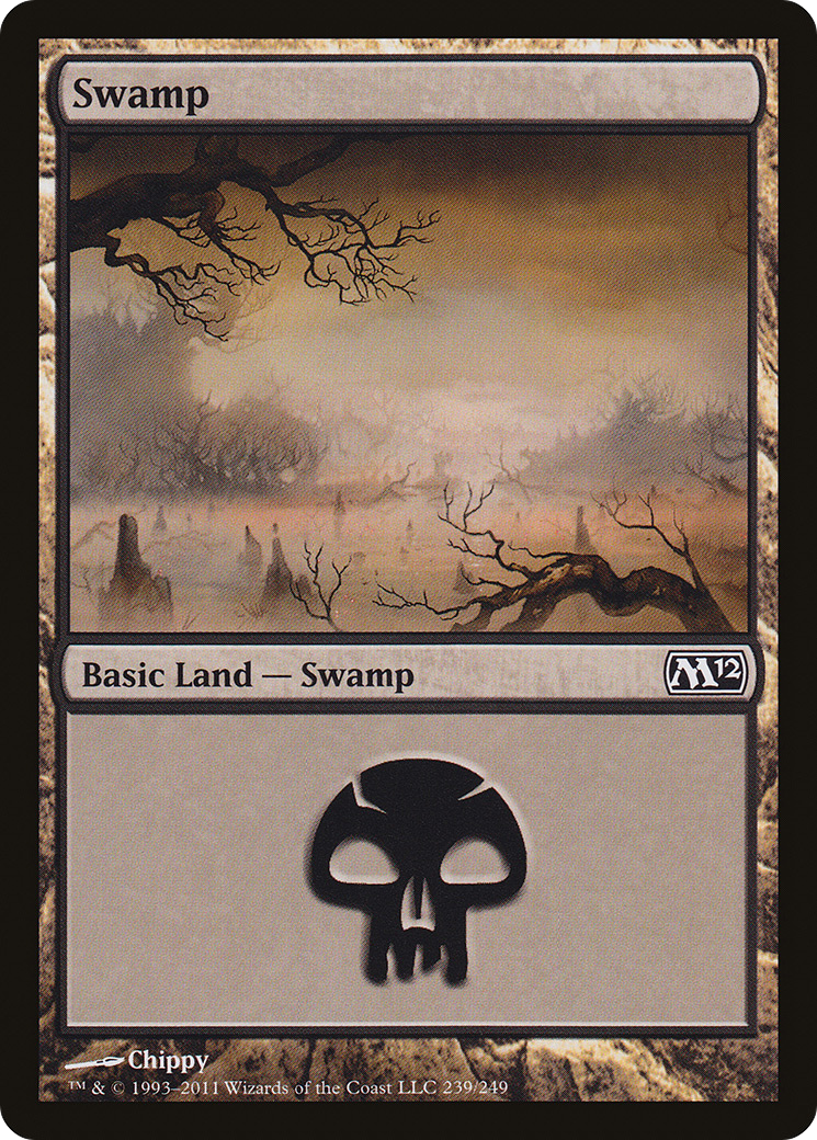 Swamp (239) [Magic 2012]-1