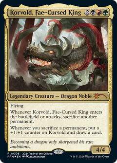 Korvold, Fae-Cursed King (Year of the Dragon 2024) [Standard Showdown Promos]-1