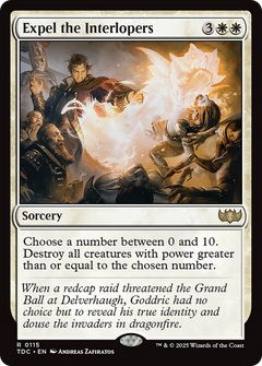 Expel the Interlopers [Tarkir: Dragonstorm Commander]-1