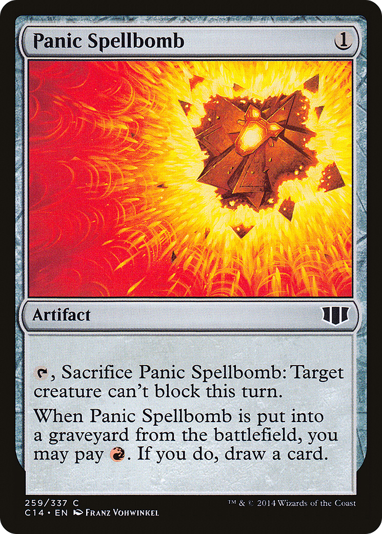 Panic Spellbomb [Commander 2014]-1