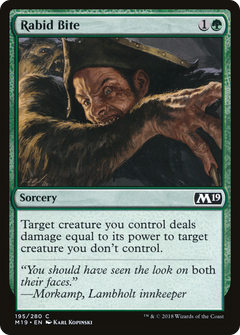 Rabid Bite [Core Set 2019]-1