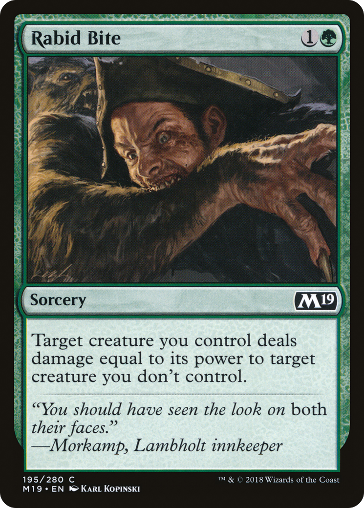 Rabid Bite [Core Set 2019]-1