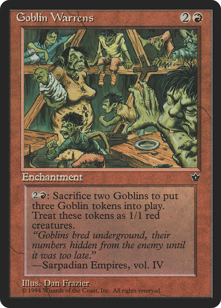 Goblin Warrens [Fallen Empires]-1