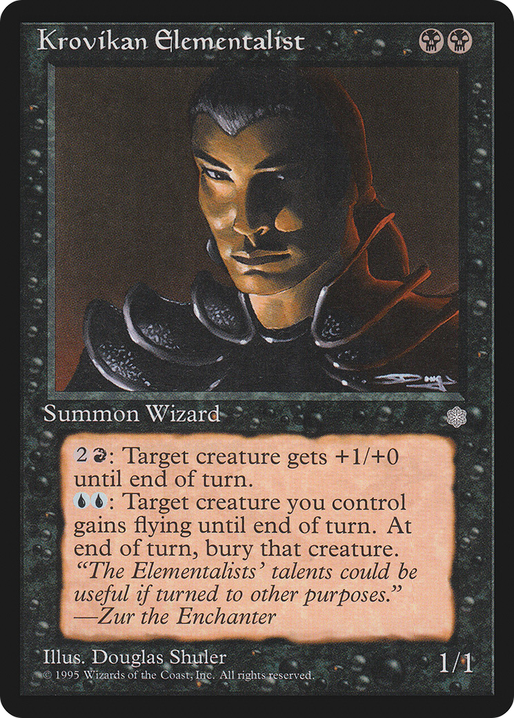 Krovikan Elementalist [Ice Age]-1