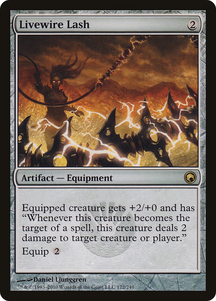 Livewire Lash [Scars of Mirrodin]-1