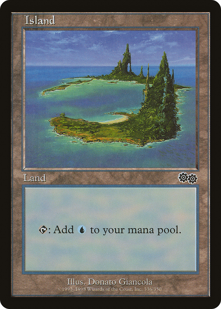 Island (336) [Urza's Saga]-1