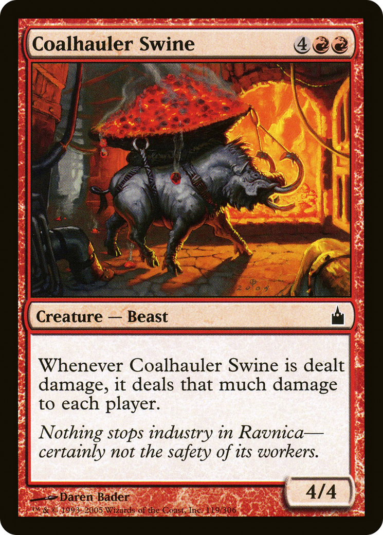 Coalhauler Swine [Ravnica: City of Guilds]-1