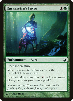 Karametra's Favor [Born of the Gods]-1