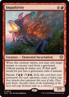 Impulsivity [Lorwyn Eclipsed Commander]-1