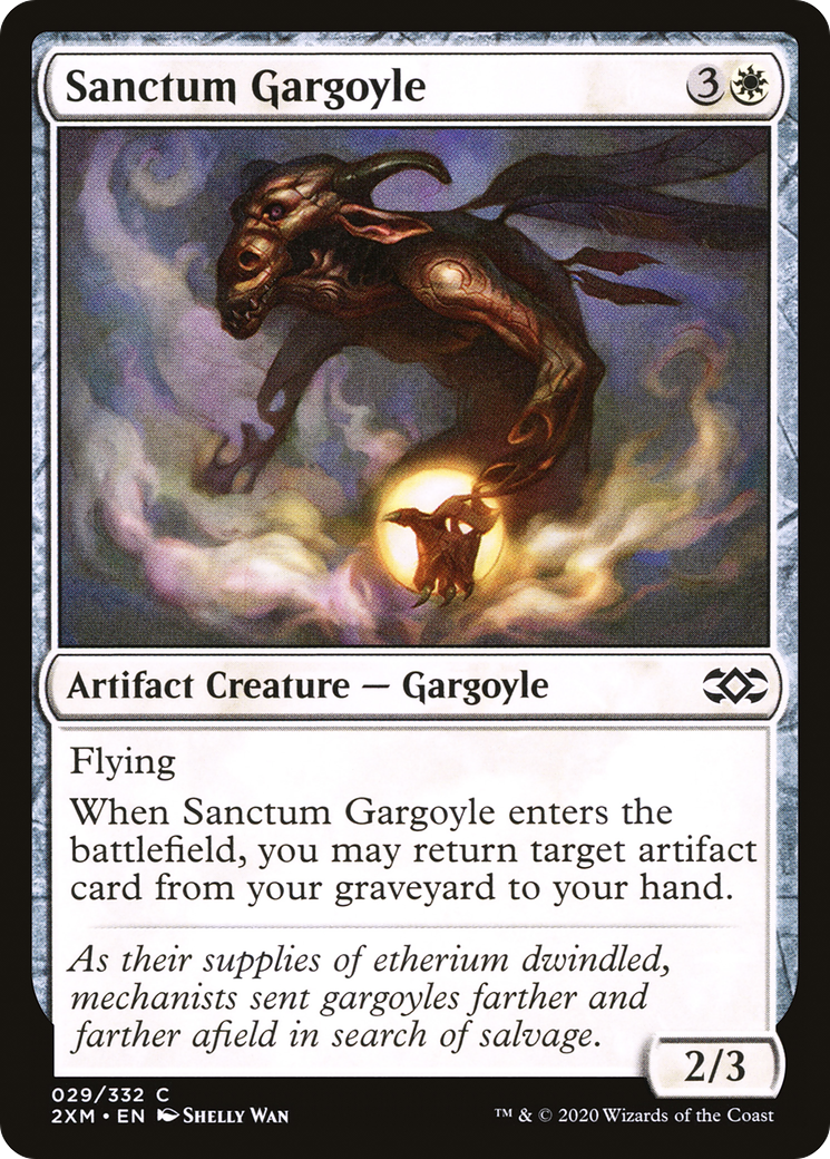 Sanctum Gargoyle [Double Masters]-1
