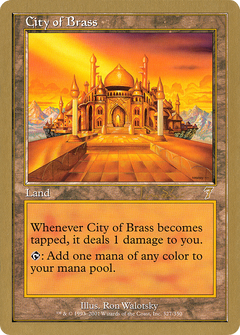 City of Brass - 2001 Jan Tomcani (7ED) (WCD-) - World Championship Decks 2001-1