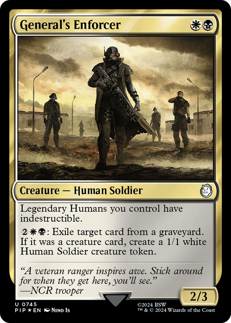 General's Enforcer (Surge Foil) [Fallout]-1