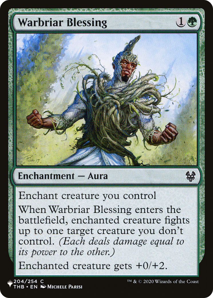 Warbriar Blessing [The List]-1