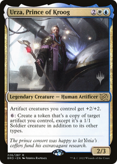 Urza, Prince of Kroog (PPBRO-226) - The Brothers' War Promos Foil-1