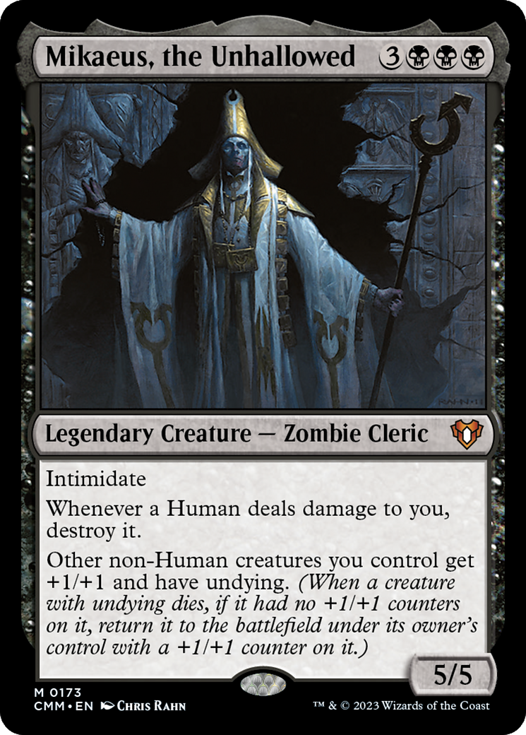 Mikaeus, the Unhallowed [Commander Masters]-1