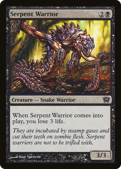 Serpent Warrior [Ninth Edition]-1