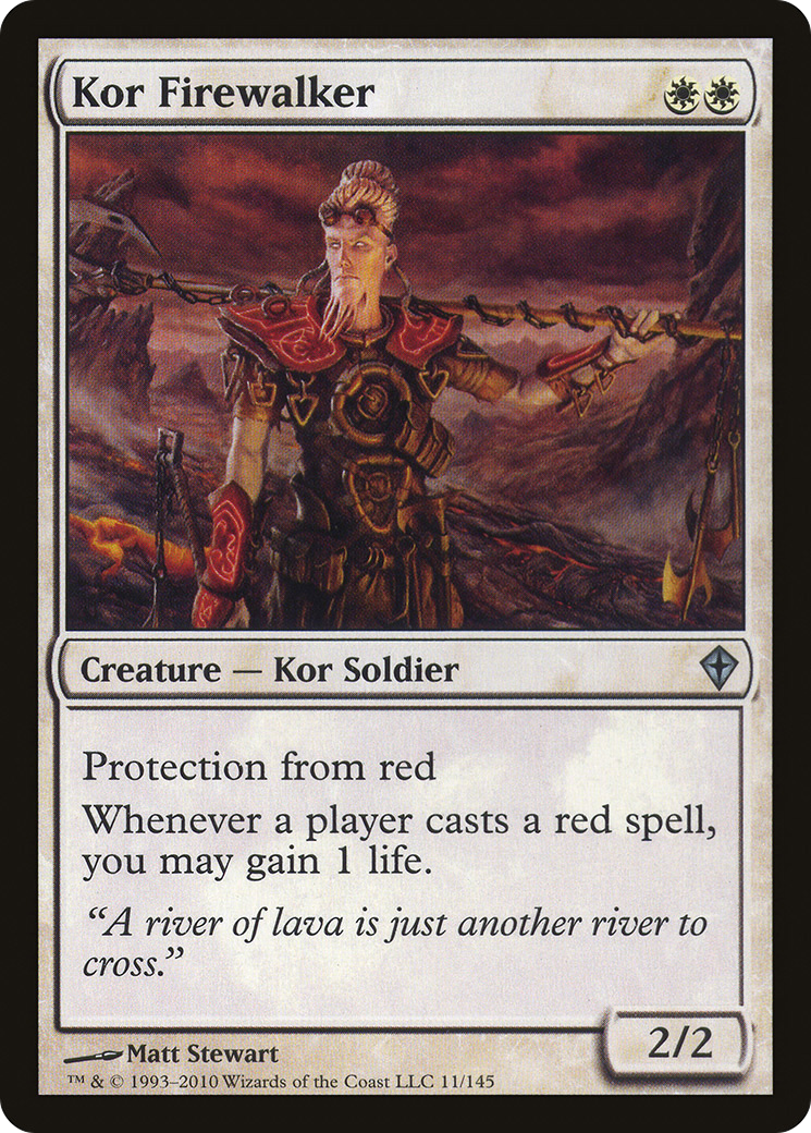 Kor Firewalker [Worldwake]-1