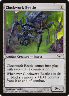 Clockwork Beetle [Mirrodin]-1