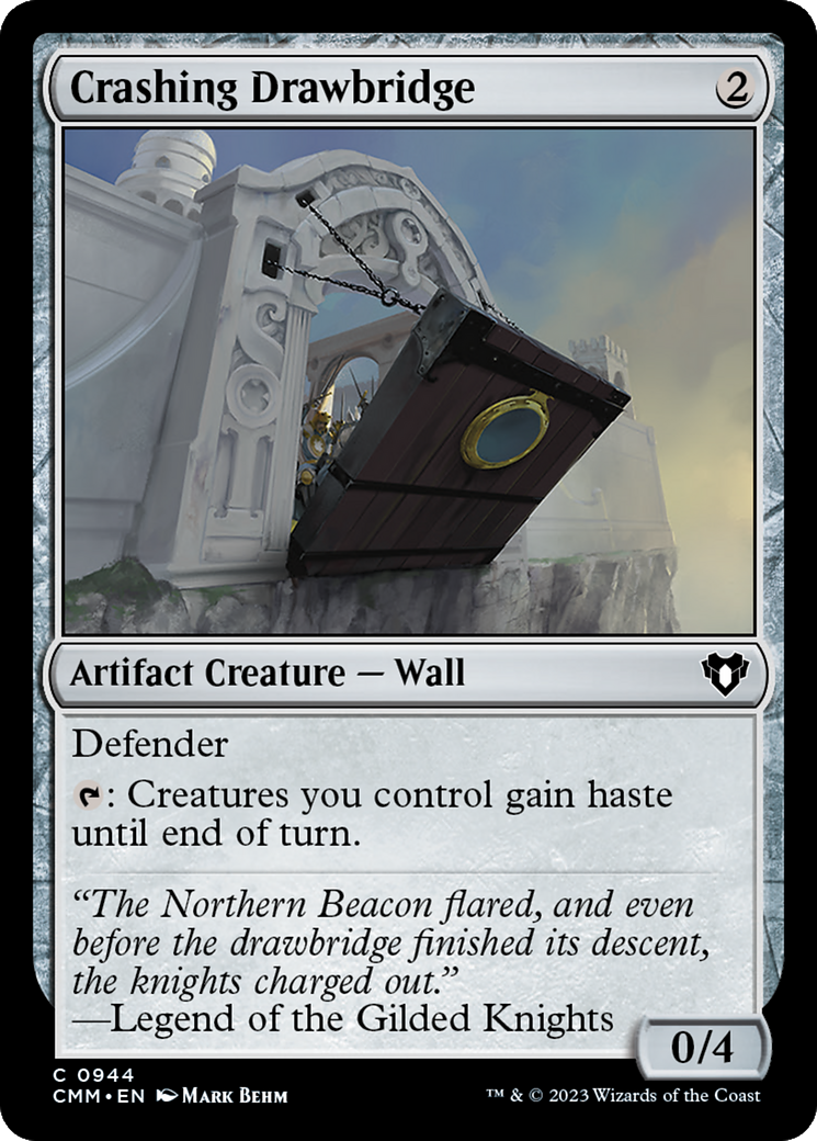 Crashing Drawbridge [Commander Masters]-1
