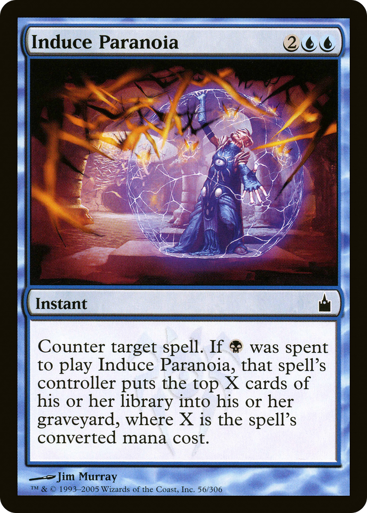 Induce Paranoia [Ravnica: City of Guilds]-1
