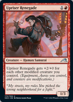 Upriser Renegade [Kamigawa: Neon Dynasty]-1