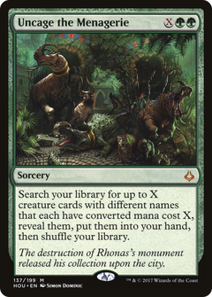 Uncage the Menagerie (HOU-137) - Hour of Devastation-1