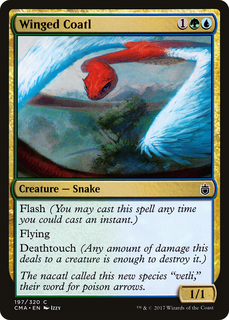Winged Coatl (CMA-197) - Commander Anthology-1
