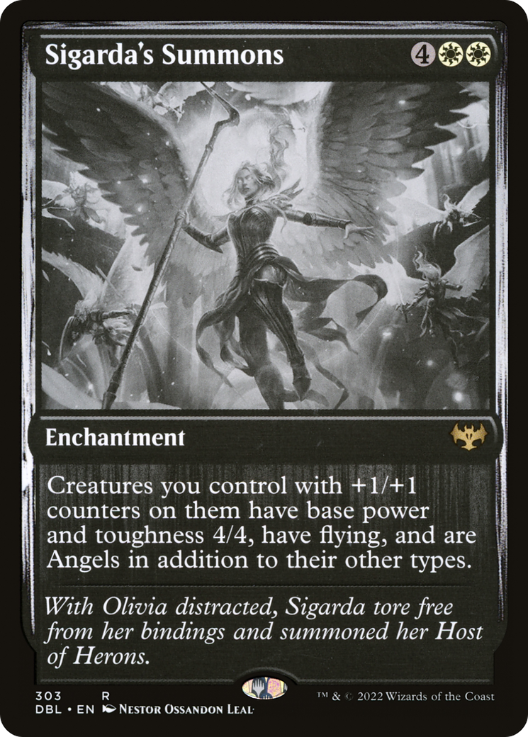 Sigarda's Summons [Innistrad: Double Feature]-1
