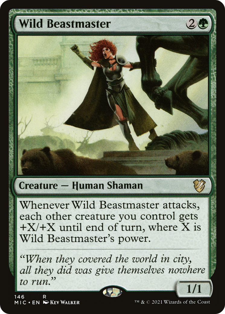 Wild Beastmaster (MIC-146) - Midnight Hunt Commander-1