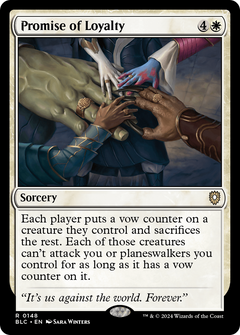 Promise of Loyalty [Bloomburrow Commander]-1