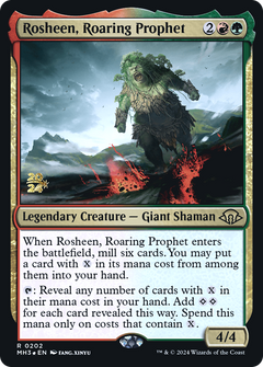 Rosheen, Roaring Prophet [Modern Horizons 3 Prerelease Promos]-1