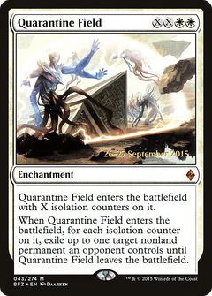 Quarantine Field [Battle for Zendikar Prerelease Promos]-1