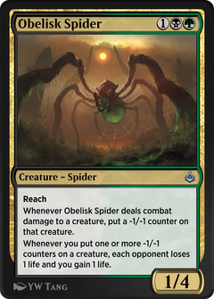 Obelisk Spider (AKR-249) - Amonkhet Remastered-1
