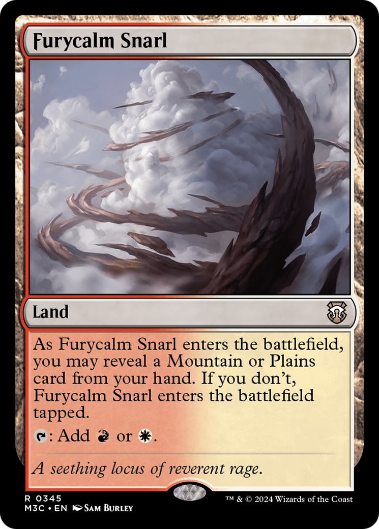 Furycalm Snarl [Modern Horizons 3 Commander]-1
