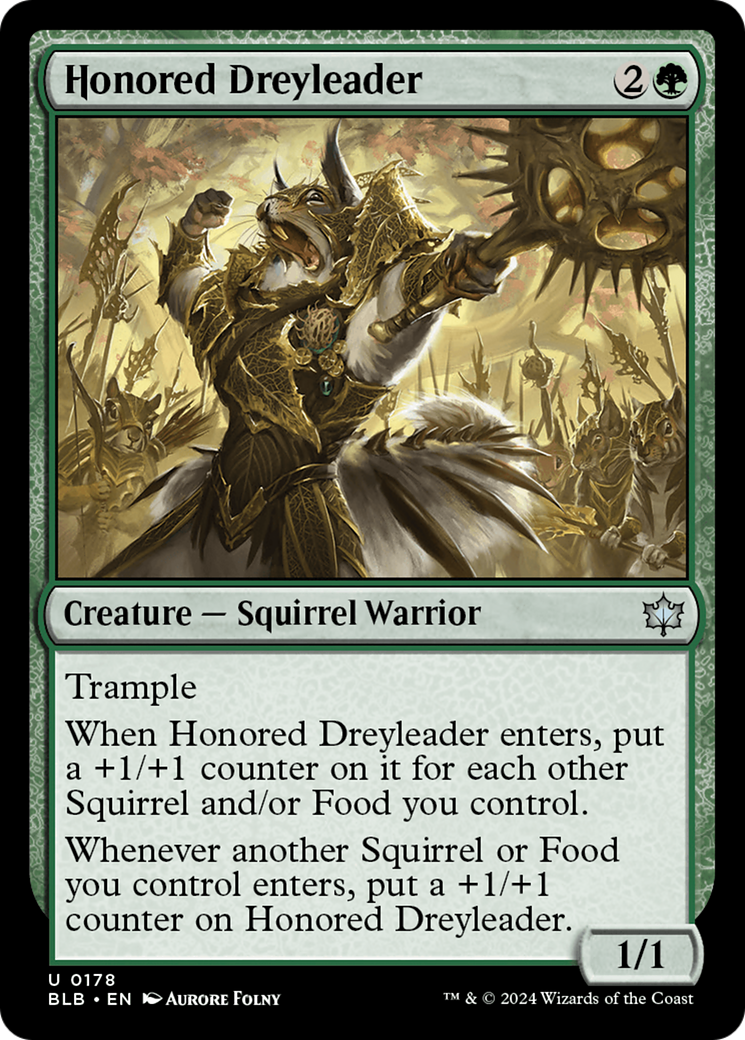 Honored Dreyleader [Bloomburrow]-1