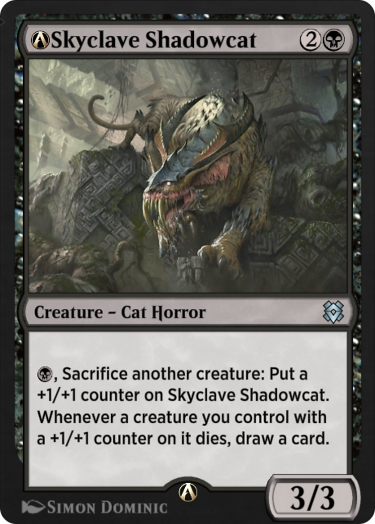 A-Skyclave Shadowcat (ZNR-A-126) - Zendikar Rising-1