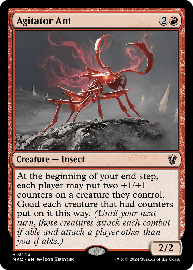 Agitator Ant [Murders at Karlov Manor Commander]-1