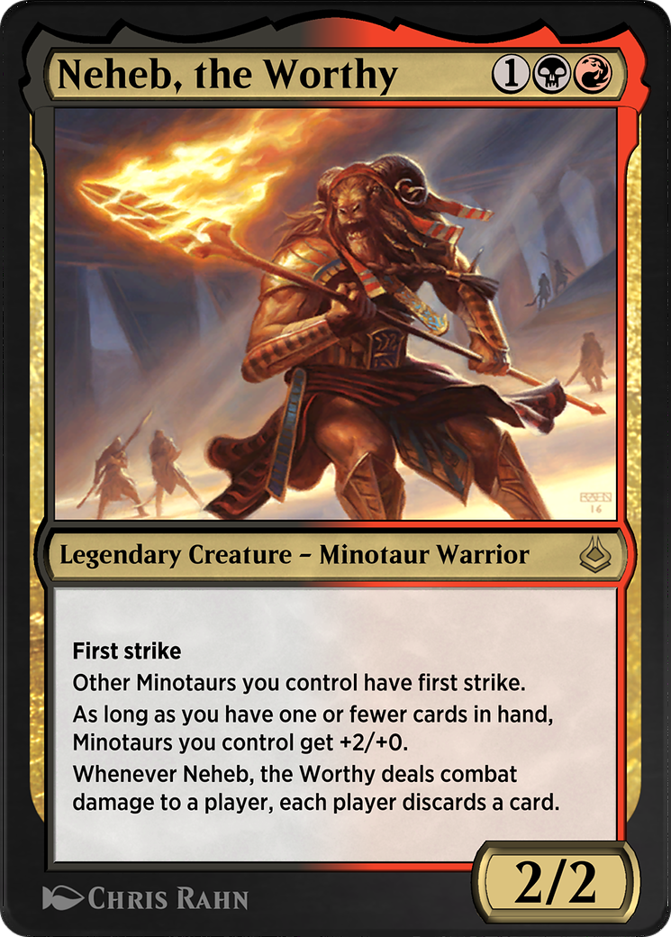 Neheb, the Worthy (AKR-246) - Amonkhet Remastered-1