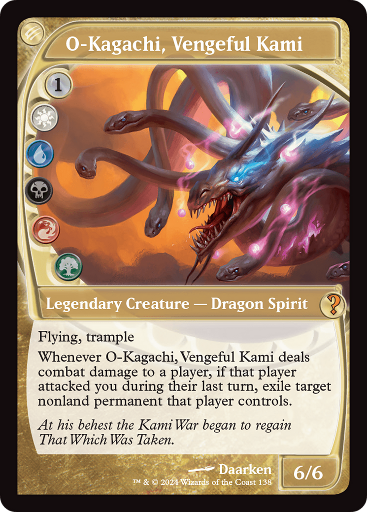 O-Kagachi, Vengeful Kami (Future Sight) [Mystery Booster 2]-1