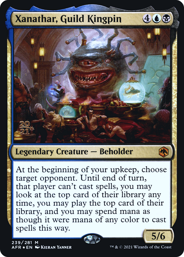 Xanathar, Guild Kingpin (PRE-239) - Adventures in the Forgotten Realms Promos Foil-1