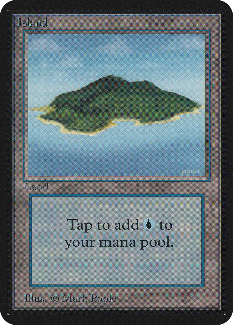 Island (B) (LEA-) - Limited Edition Alpha-1