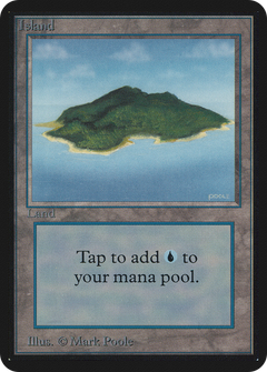 Island (B) (LEA-) - Limited Edition Alpha-1