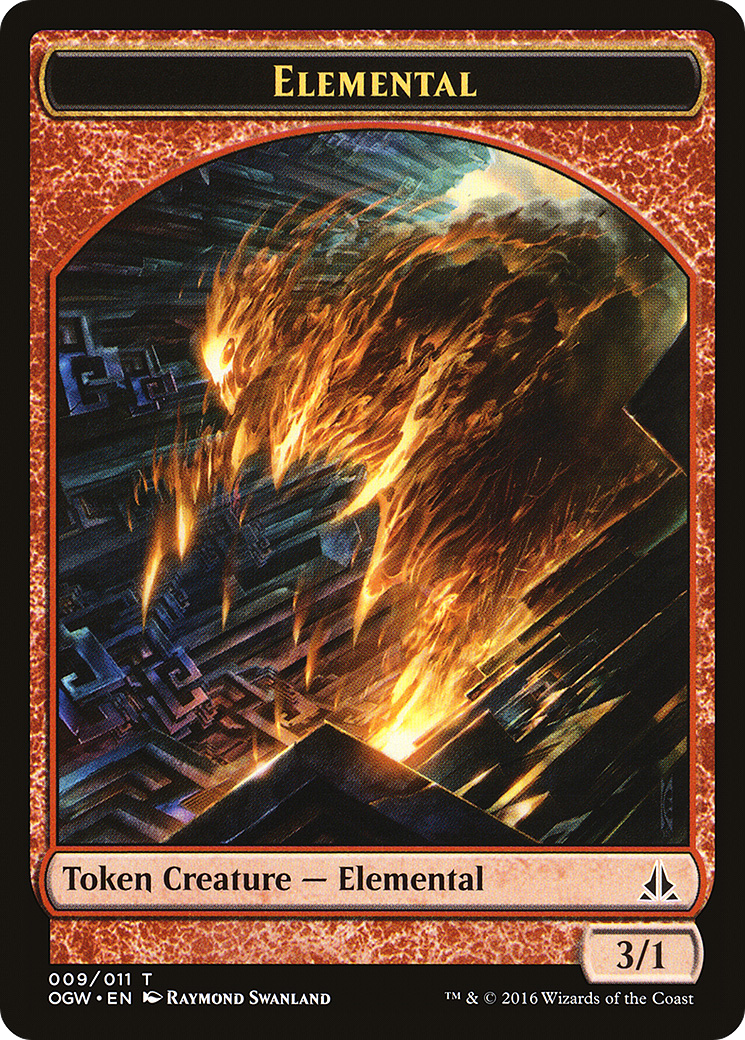 Elemental Token (009/011) [Oath of the Gatewatch Tokens]-1