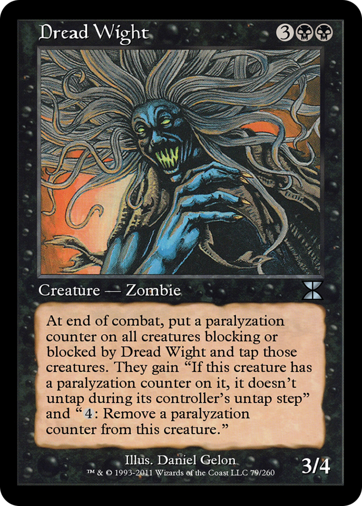 Dread Wight (ME4-079) - Masters Edition IV Foil-1