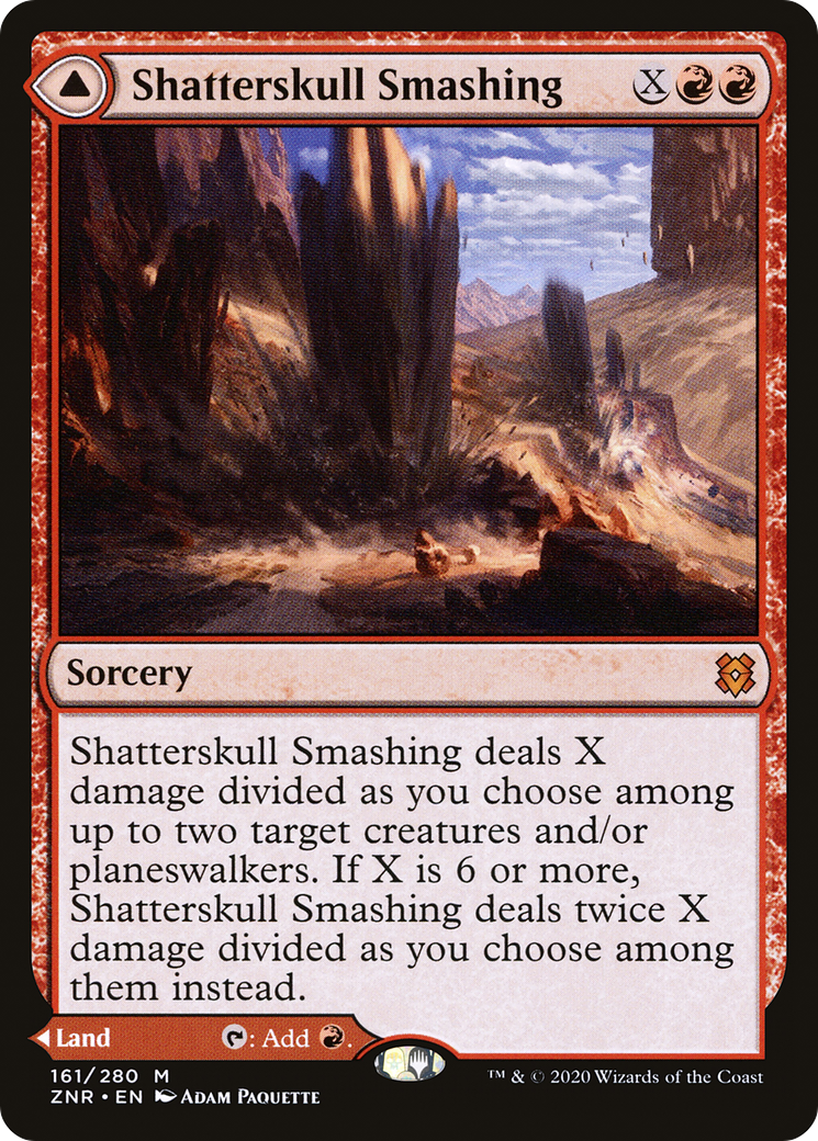 Shatterskull Smashing // Shatterskull, the Hammer Pass [Zendikar Rising]-4